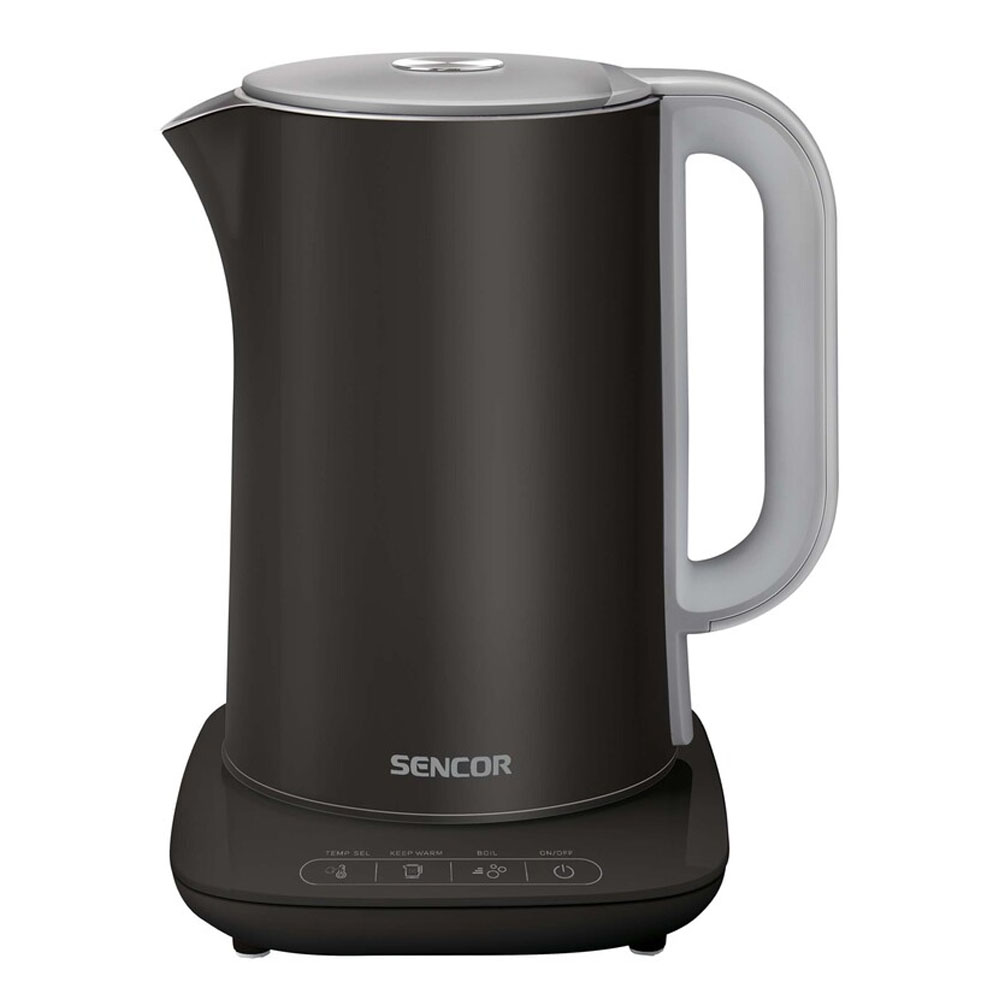 Kettle SENCOR Double Wall Variable Temperature SWK 1592BK black