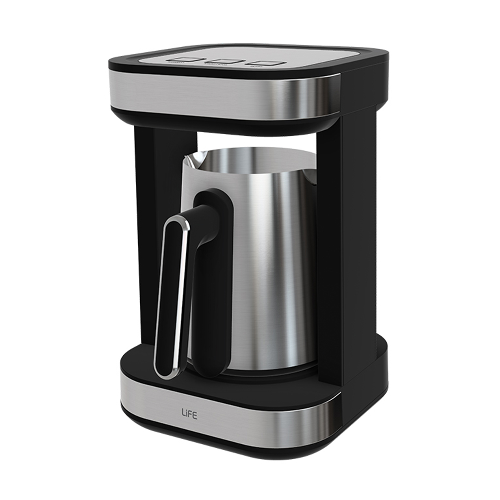 Electric Pot for Cyprus Coffee LIFE Tabis 2 221-0531 black/silver