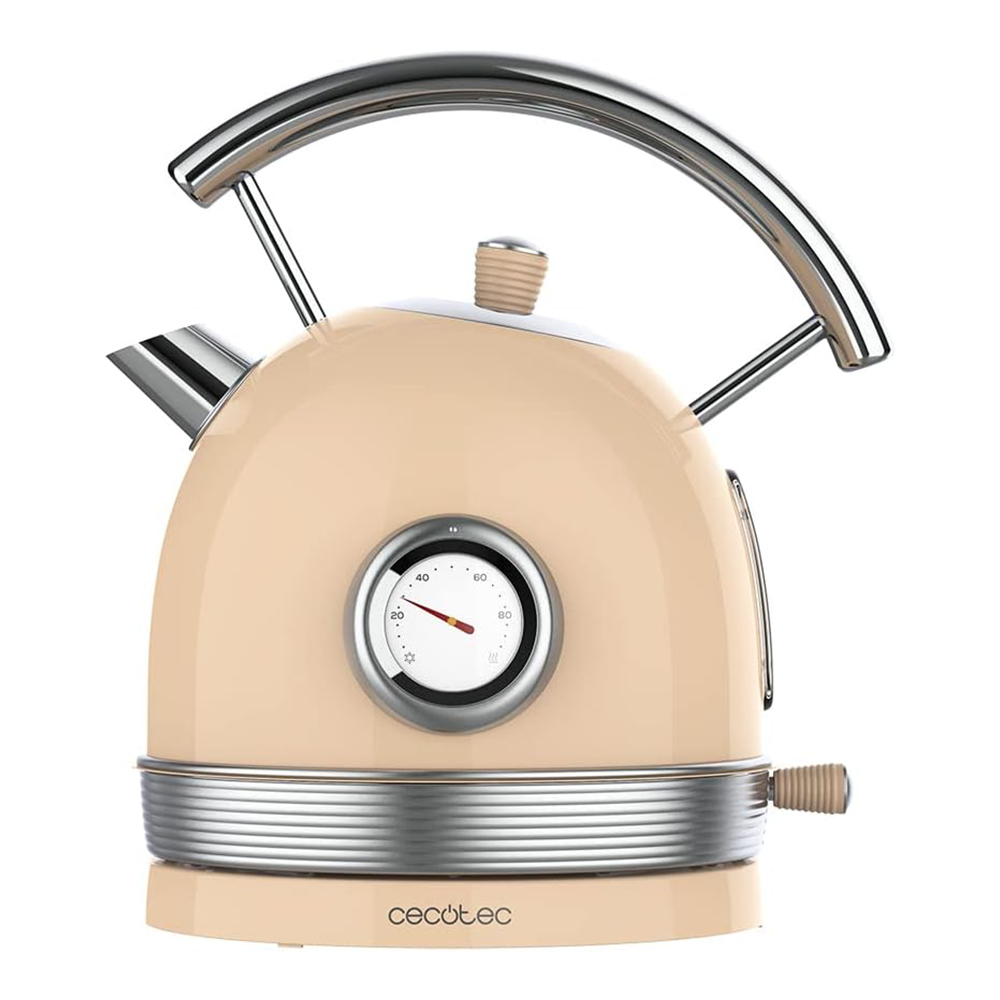 Kettle CECOTEC Thermosense 420 Vintage 01485 beige