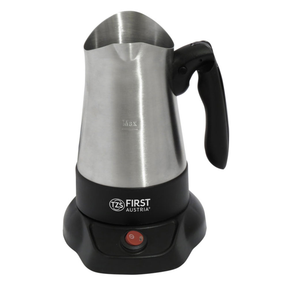Electric Pot for Cyprus Coffee FIRST AUSTRIA FA-5450-3 black/silver