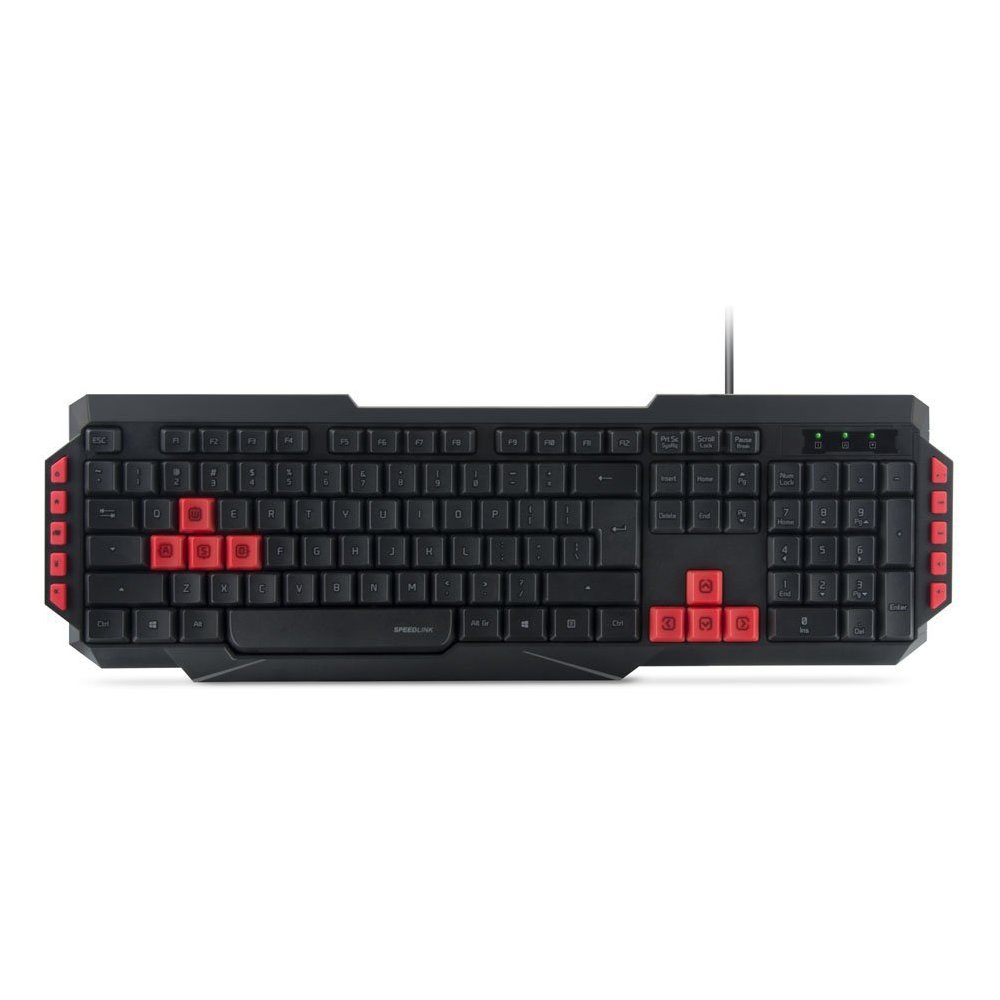 Gaming Corded Keyboard SPEEDLINK Ludicium SL-670009-BK-UK UK