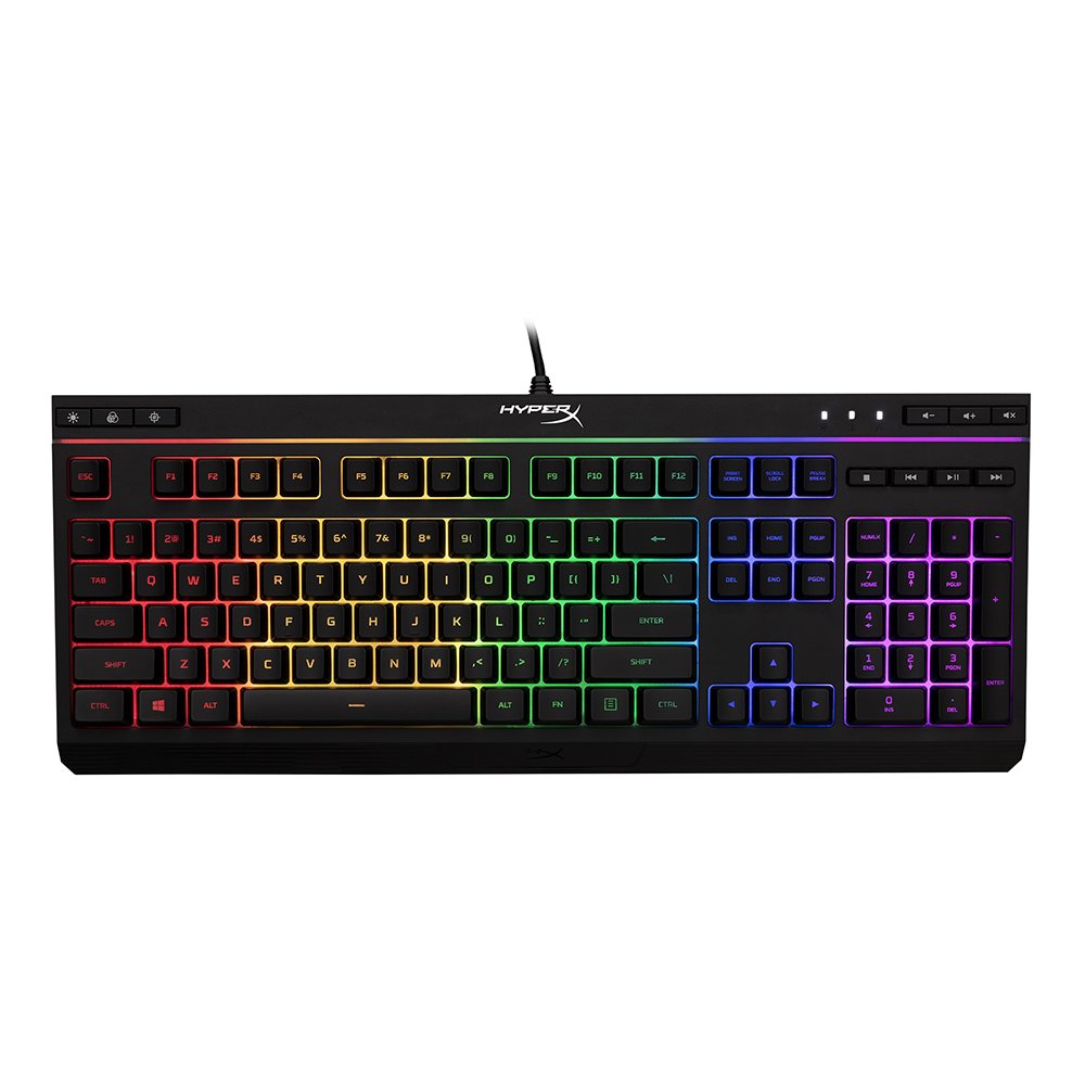 Gaming Corded Keyboard HyperX Alloy Core RGB HX-KB5ME-US US black