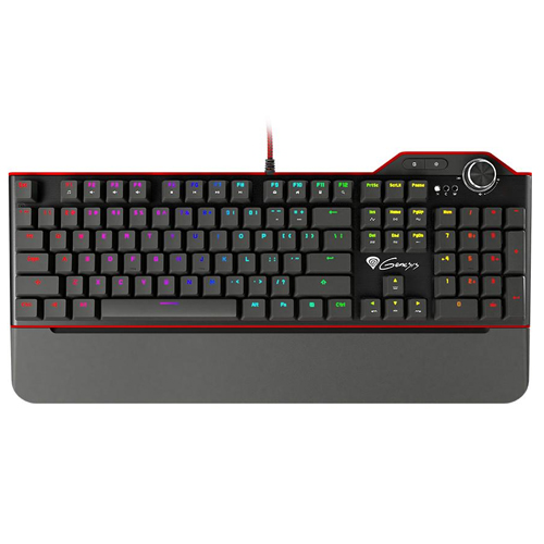 Gaming Corded Keyboard GENESIS RX85 RGB NKG-0959 US black