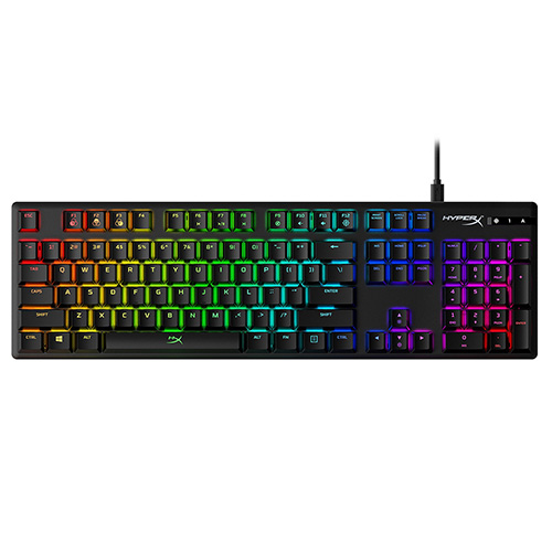 Gaming Corded Keyboard HyperX Alloy Origins HX-KB6AQX US black