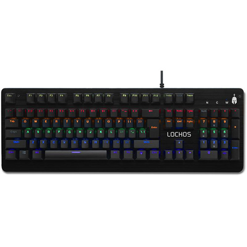 Gaming Corded Keyboard SPARTAN Gear Lochos US black
