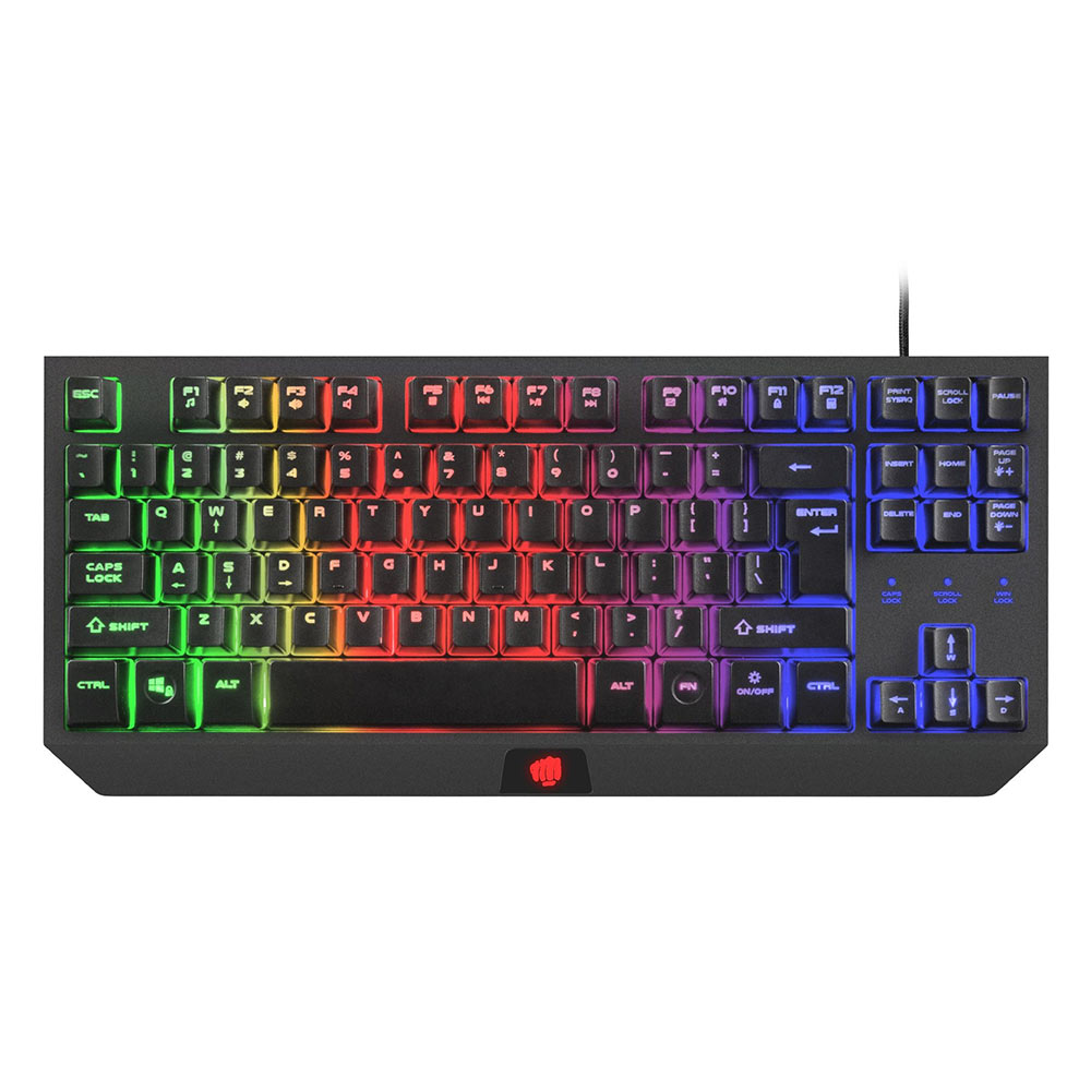 Gaming Corded Keyboard FURY Hurricane TKL NFU-1238 US black