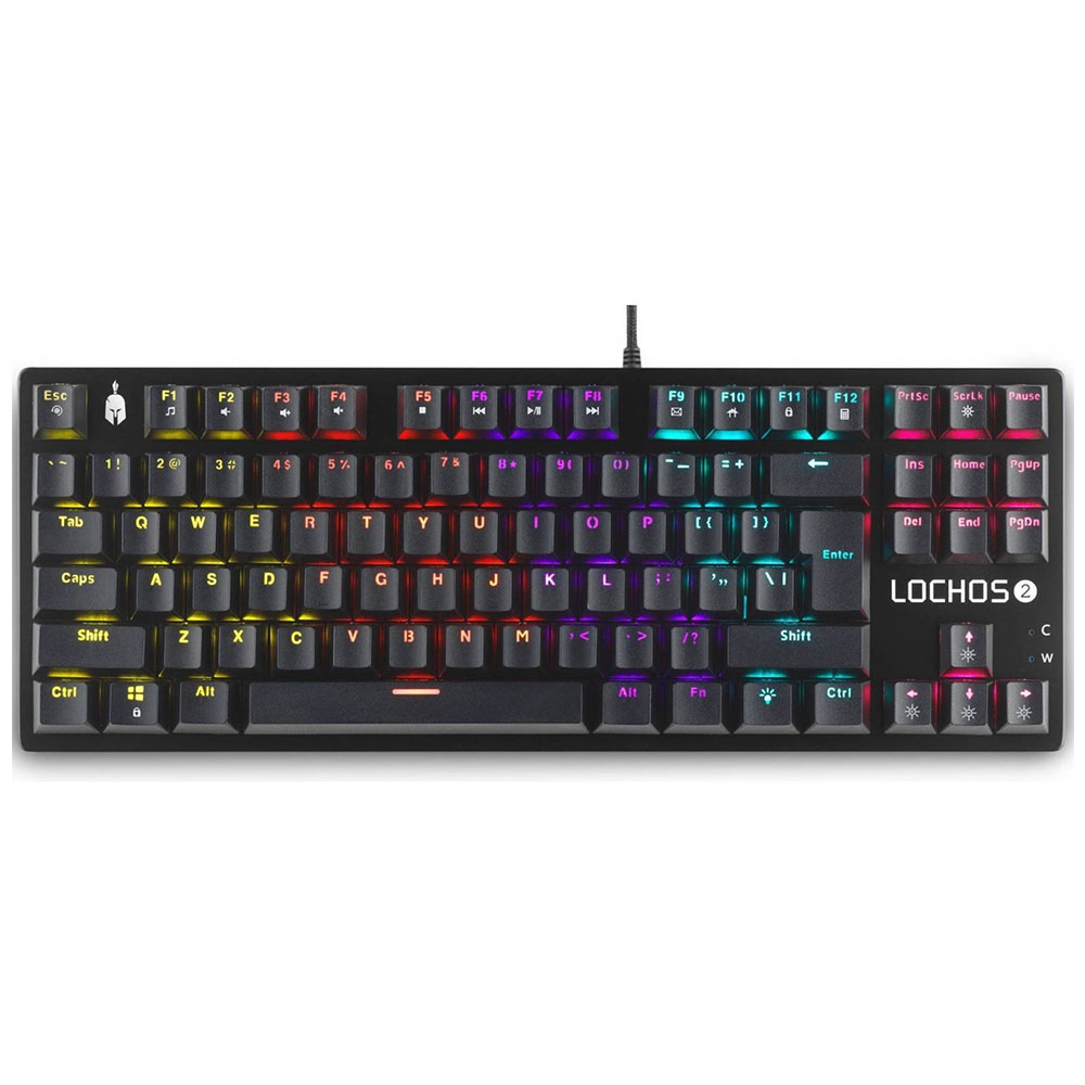 Gaming Corded keyboard SPARTAN GEAR Lochos 2 US TKL black