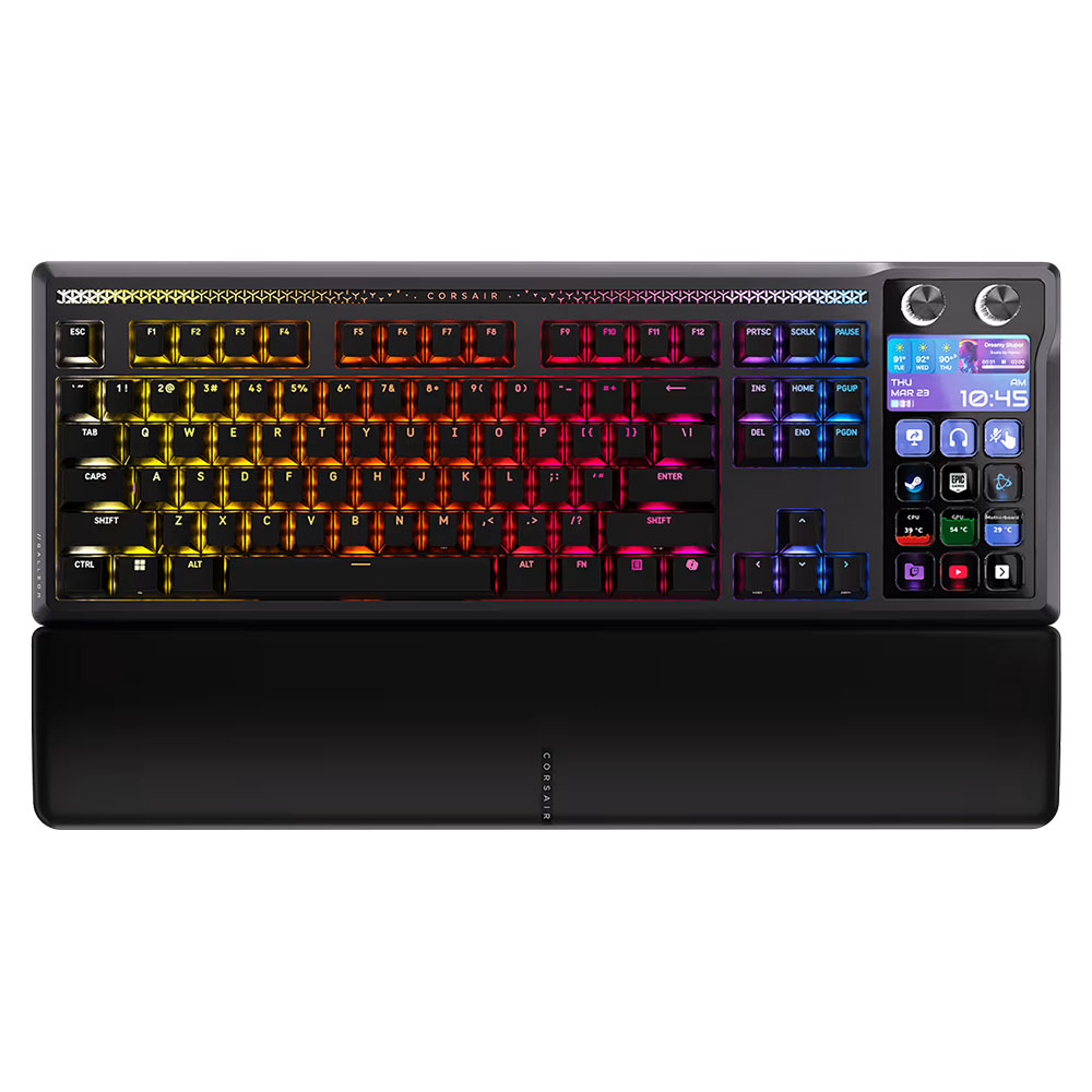 Gaming Corded Keyboard CORSAIR Galleon 100 SD CH-912A31I-NA RGB black