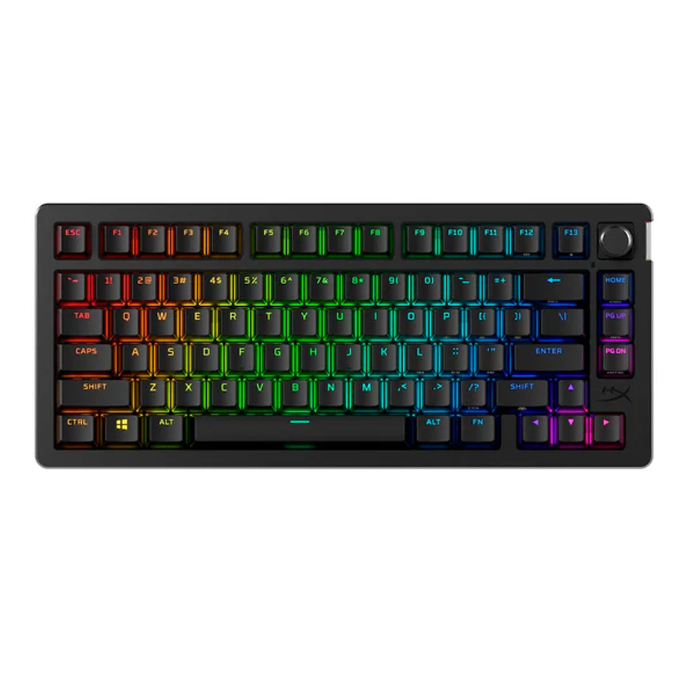 Gaming Cordless Keyboard HyperX Alloy Rise 75 US RGB 91Y91AA black
