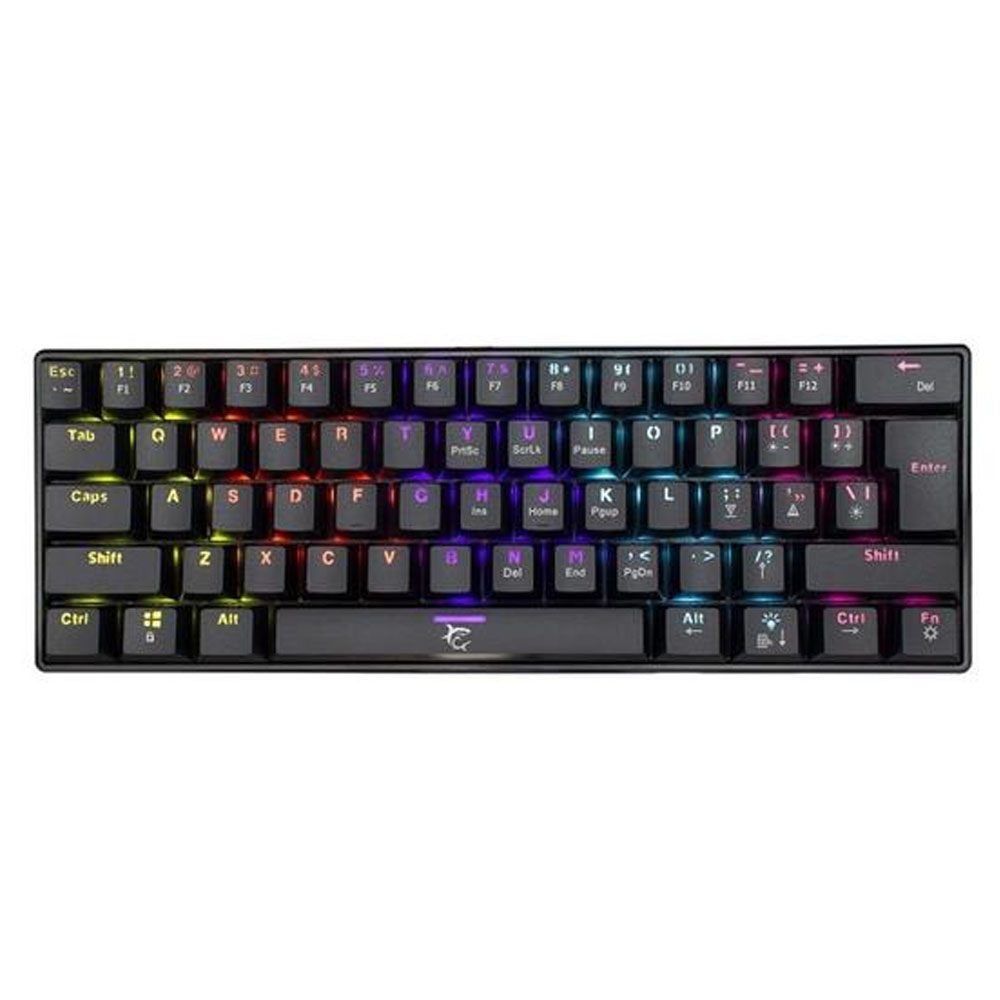Gaming Corded Keyboard WHITE SHARK Ashiko GK-2202B-BK US black