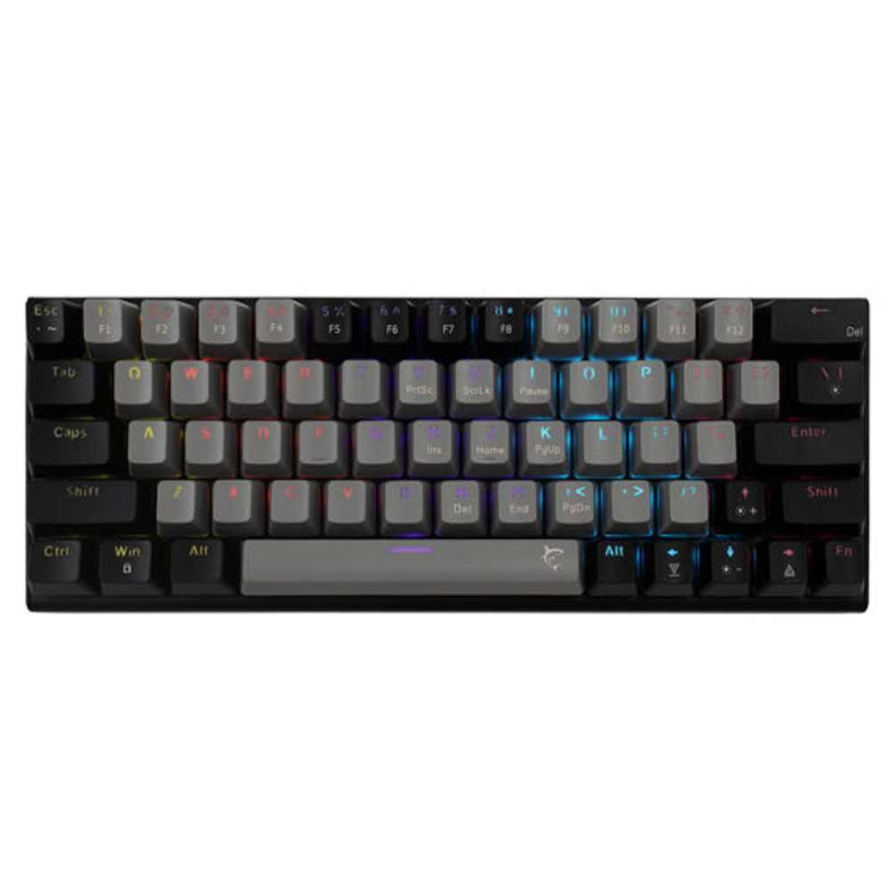 Gaming Corded Keyboard WHITE SHARK Wakizashi 2 Blue Switch GK-002721V2 US grey/black