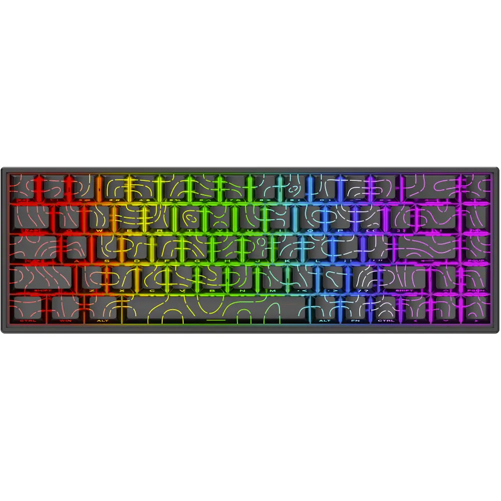 Gaming Corded Keyboard YENKEE YKB 3800B 65% RGB black