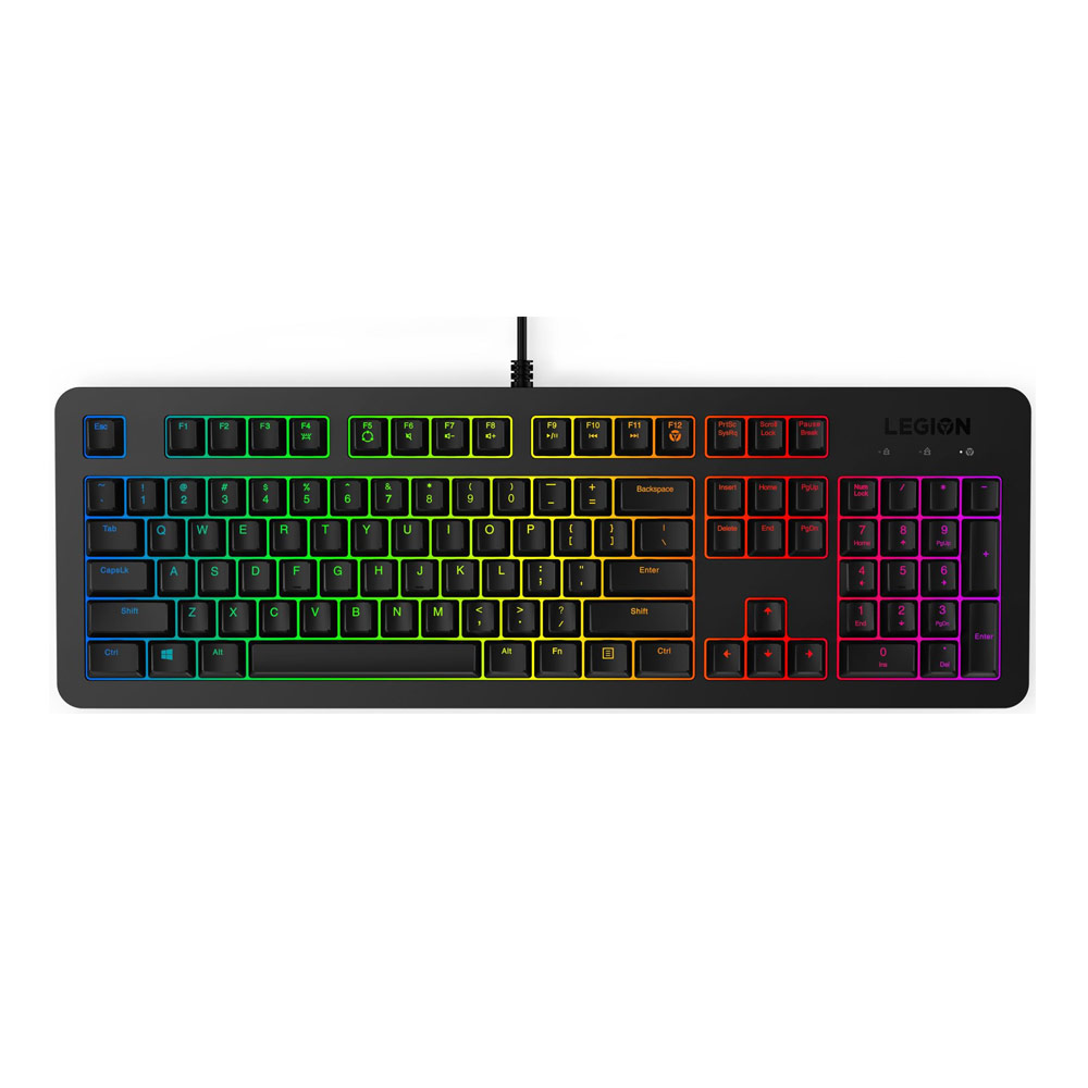 Gaming Corded Keyboard LENOVO Legion K300 RGB GY40Y57708 US black