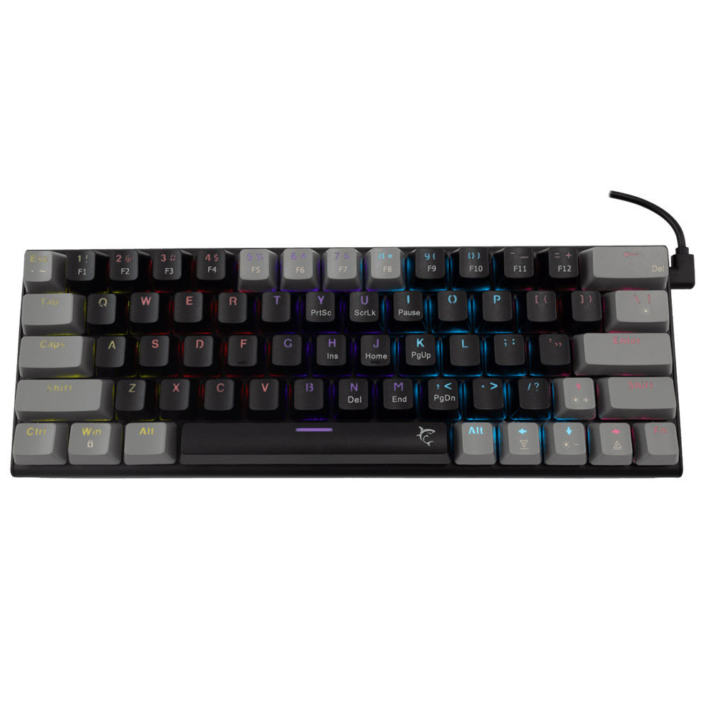 Gaming Corded Keyboard WHITE SHARK Wakizashi GK-002121 US black/grey