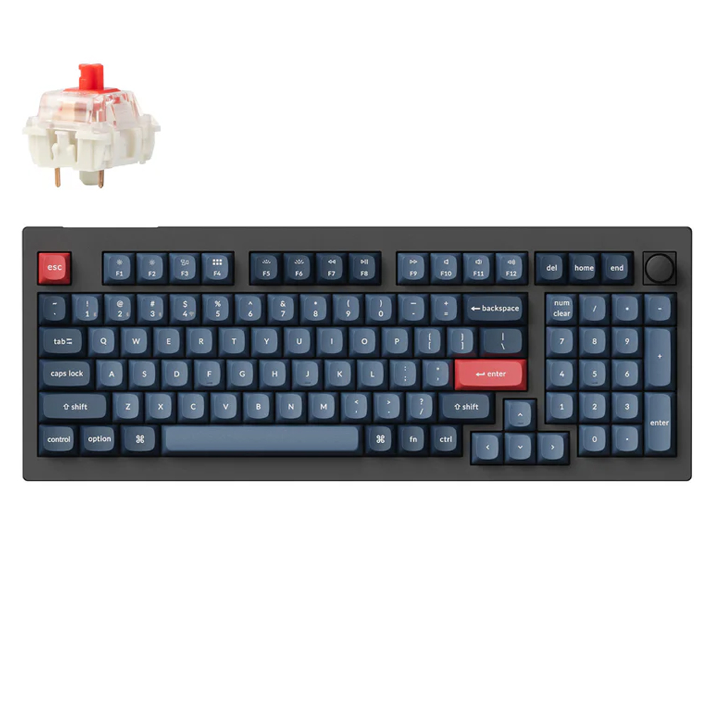 Gaming Cordless Keyboard KEYCHRON (V5M-D1) V5 Max QMK/VIA US black