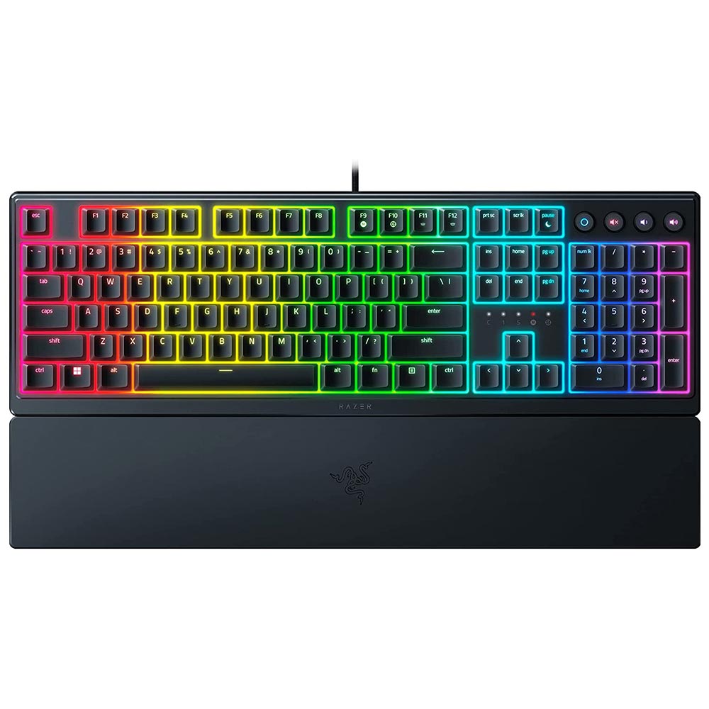 Gaming Corded Keyboard RAZER Ornata V3 RZ03-04460100-R3M1 US RGB black