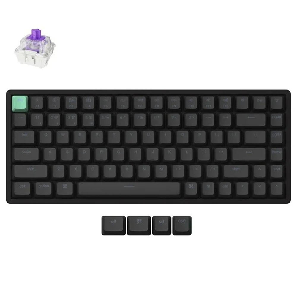Gaming Cordless Keyboard KEYCHRON K2 HE Magnetic Switch US RGB black