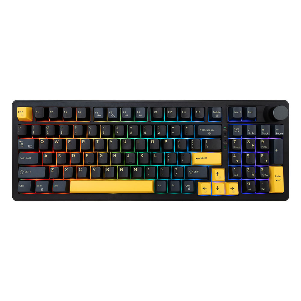 Gaming Cordless Keyboard WHITE SHARK Excalibur EXCALIBUR-B US black