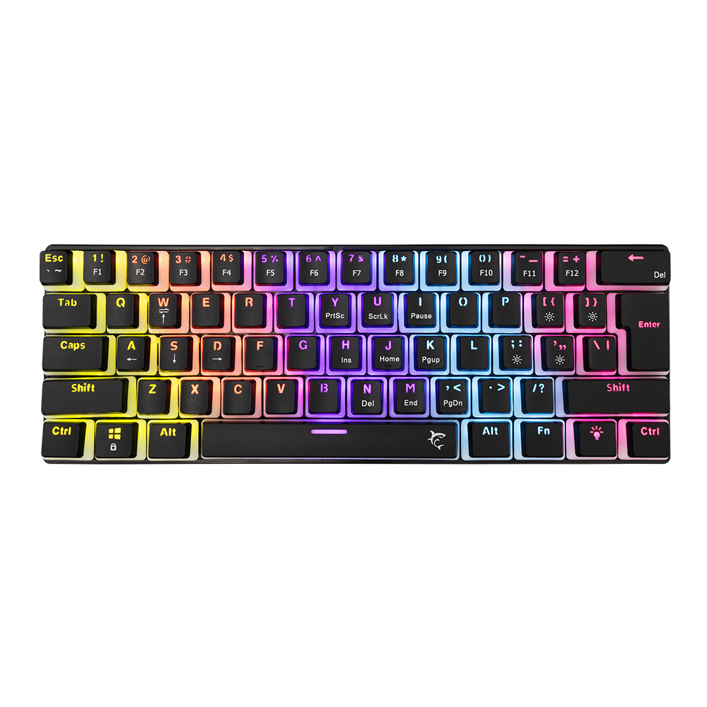 Gaming Corded Keyboard WHITE SHARK Ashiko 2 GK-2202 US black
