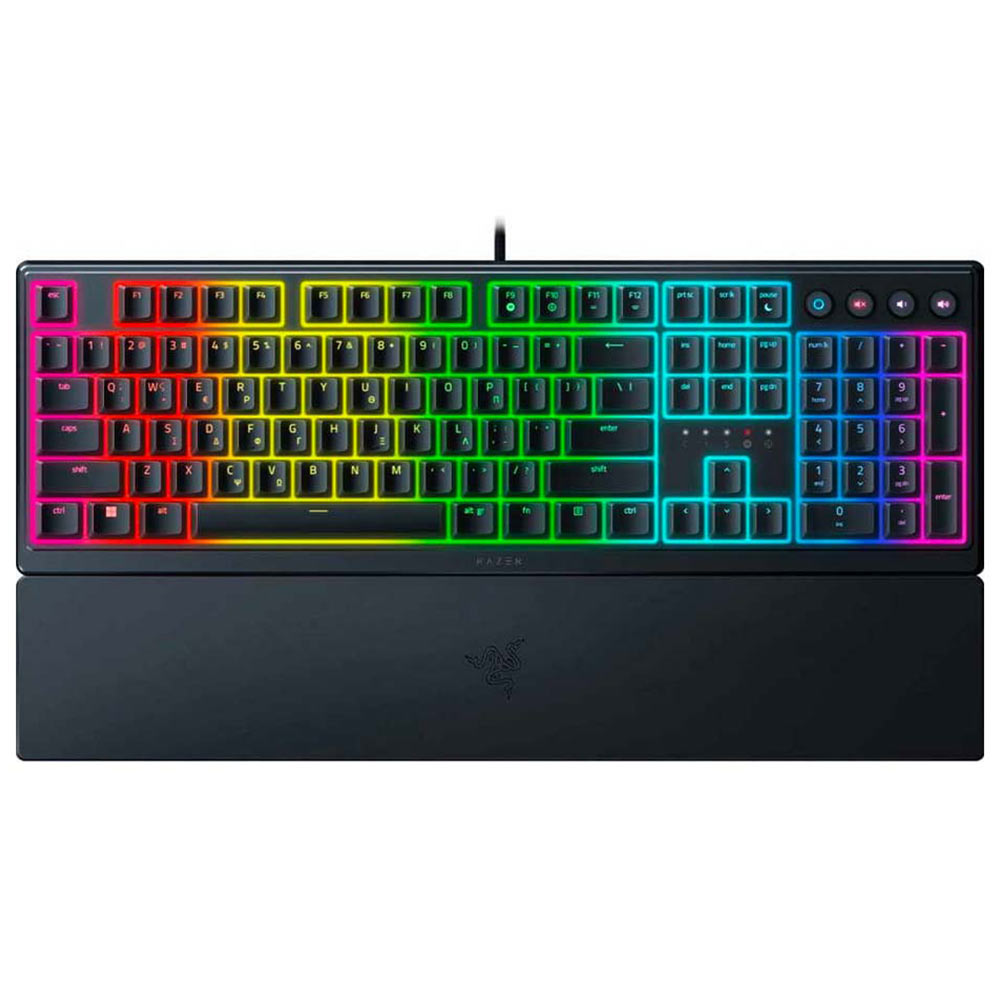 Gaming Corded Keyboard RAZER Ornata V3 RZ03-04461300-R3P1 GR RGB black