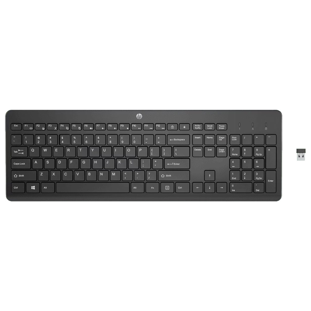 Cordless Keyboard HP 230 3L1E7AA UK black