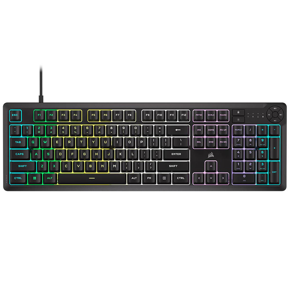 Gaming Corded Keyboard CORSAIR K55 Core CH-9226C65-NA US RGB black
