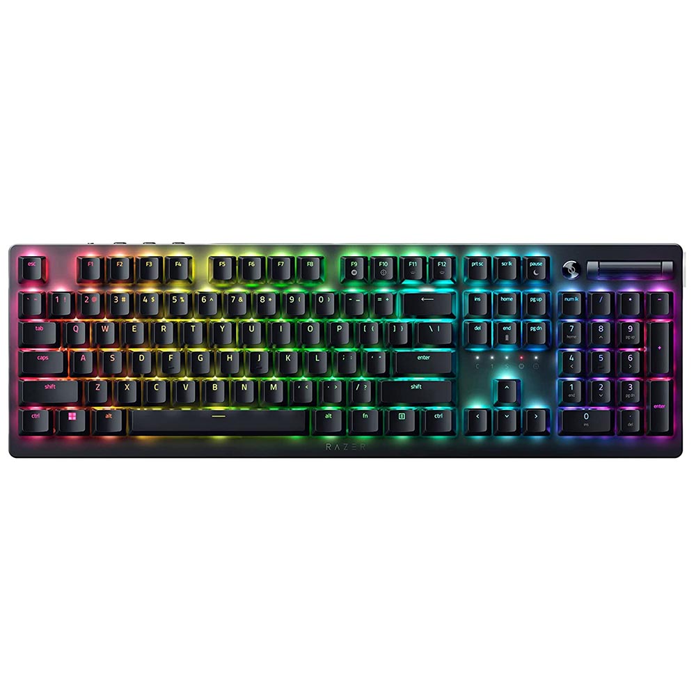 Gaming Cordless Keyboard RAZER Deathstalker V2 Pro RGB US RGB black