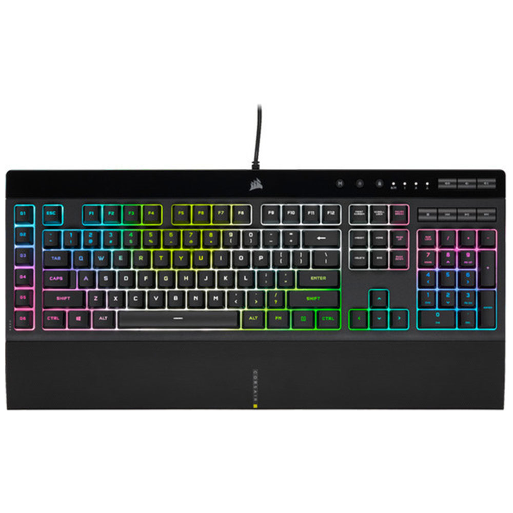 Gaming Corded Keyboard CORSAIR K55 RGB Pro CH-9226765-GR2 GR black