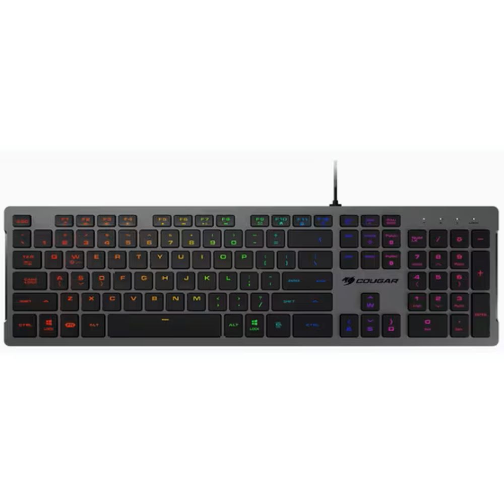 Gaming Corded Keyboard COUGAR Vantar S RGB US CGR-WRXMI-VSB black