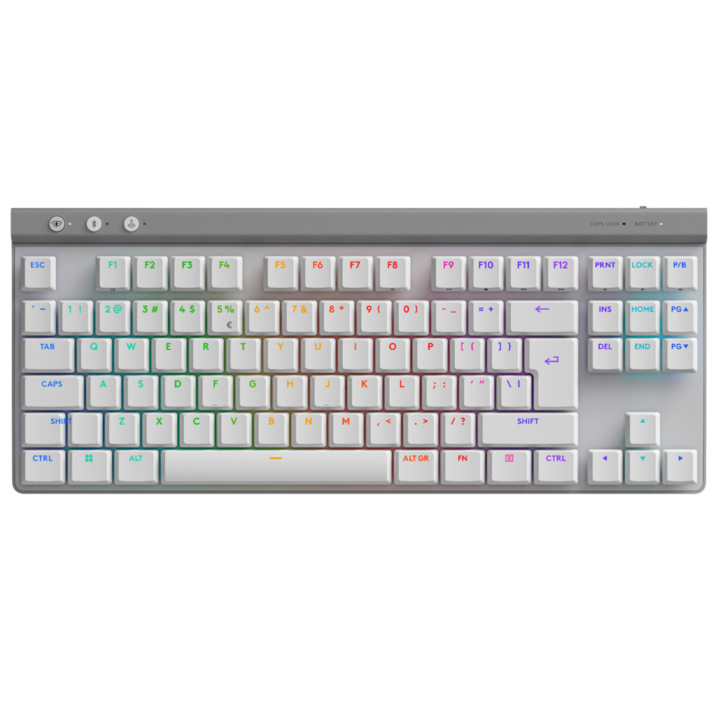 Gaming Cordless Keyboard LOGITECH G515 Lightspeed TKL US 920-012538 white