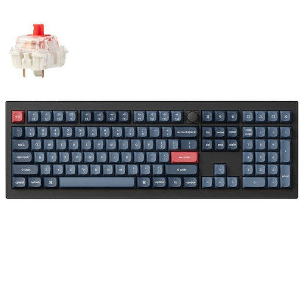 Gaming Cordless Keyboard KEYCHRON V6 Max QMK/VIA (V6M-D1) US black