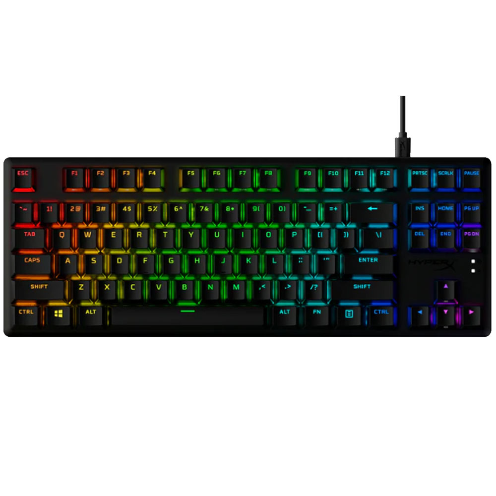Gaming Corded Keyboard HyperX Alloy Origins Core PBT HX US RGB 639N7AA black