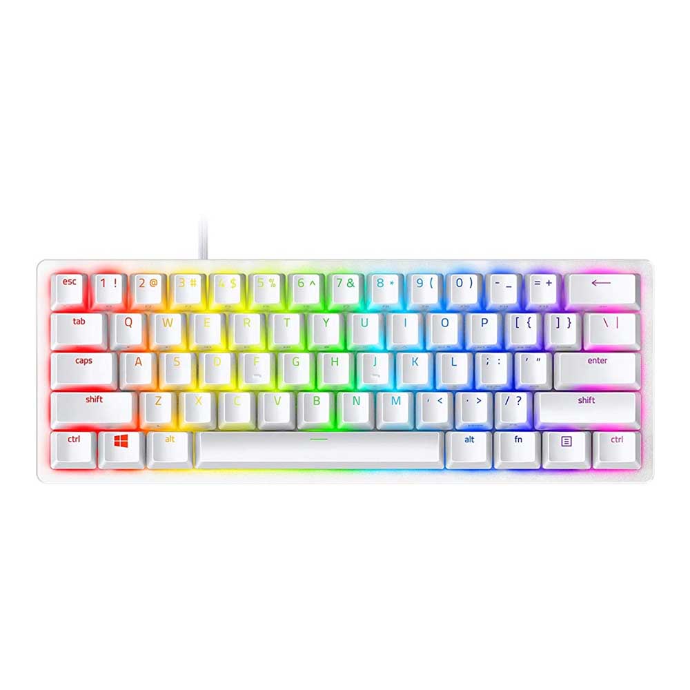 Gaming Corded Keyboard RAZER Huntsman Mini Mercury RGB US 1.28.80.11.088