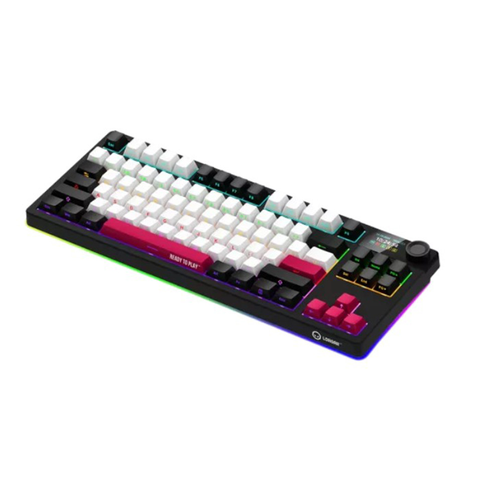 Gaming Cordless Keyboard LORGAR KBP70 TKL US LRG-KBP70TKLW-BK-US black