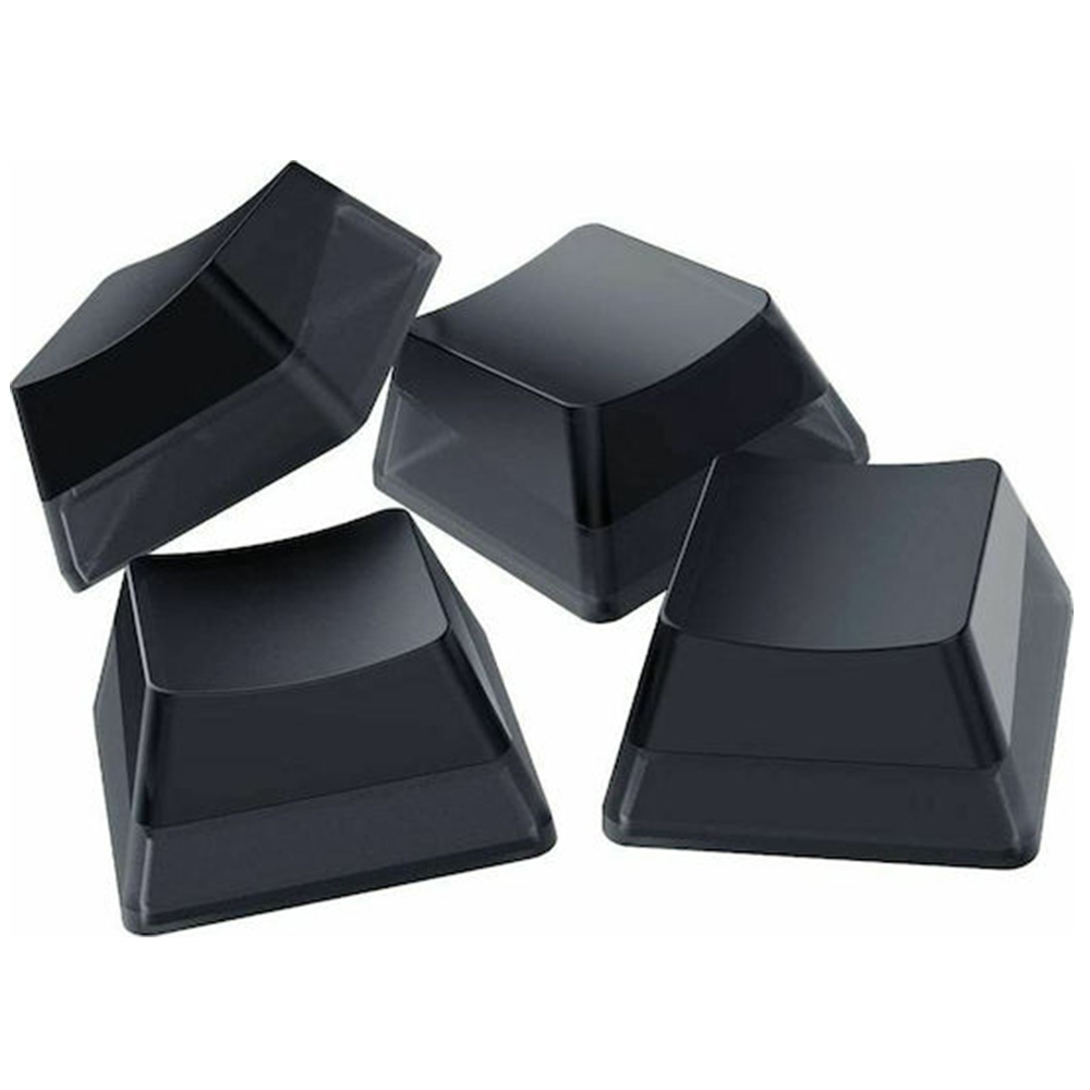 Gaming Keyboard Keycaps RAZER Phantom Pudding black Upgrade set US black
