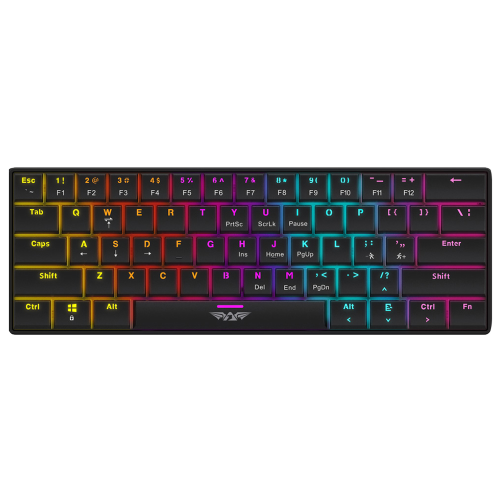 Gaming Corded keyboard ARMAGGEDDON SMK-1C-BC PsychSparrow Low Profile US black