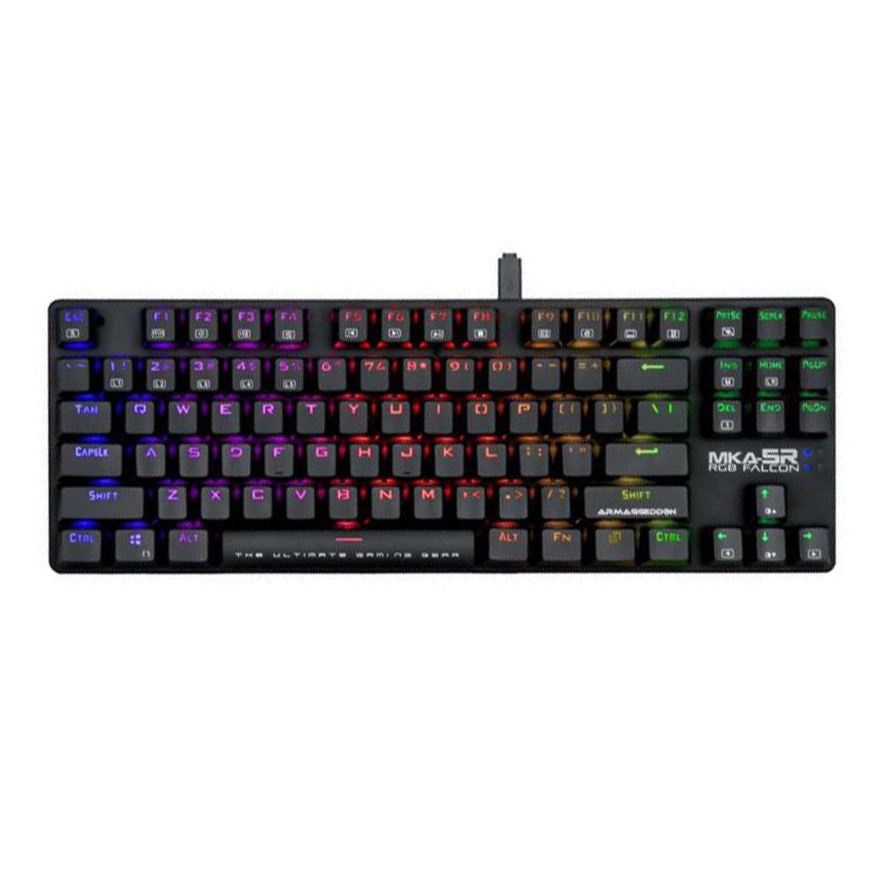 Gaming Corded Keyboard ARMAGGEDDON Falcon RGB MKA-5R US black