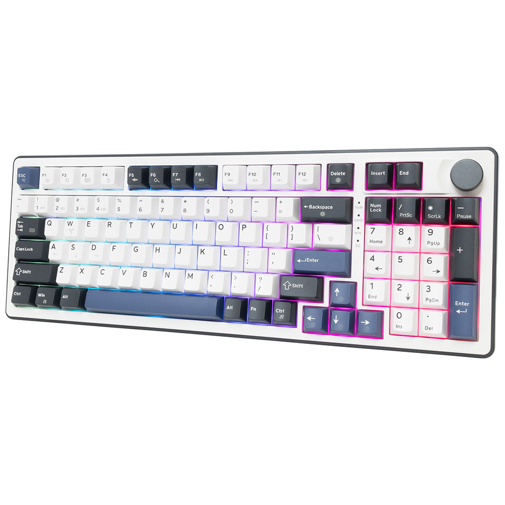 Gaming Cordless Keyboard WHITE SHARK Excalibur EXCALIBUR-W US white
