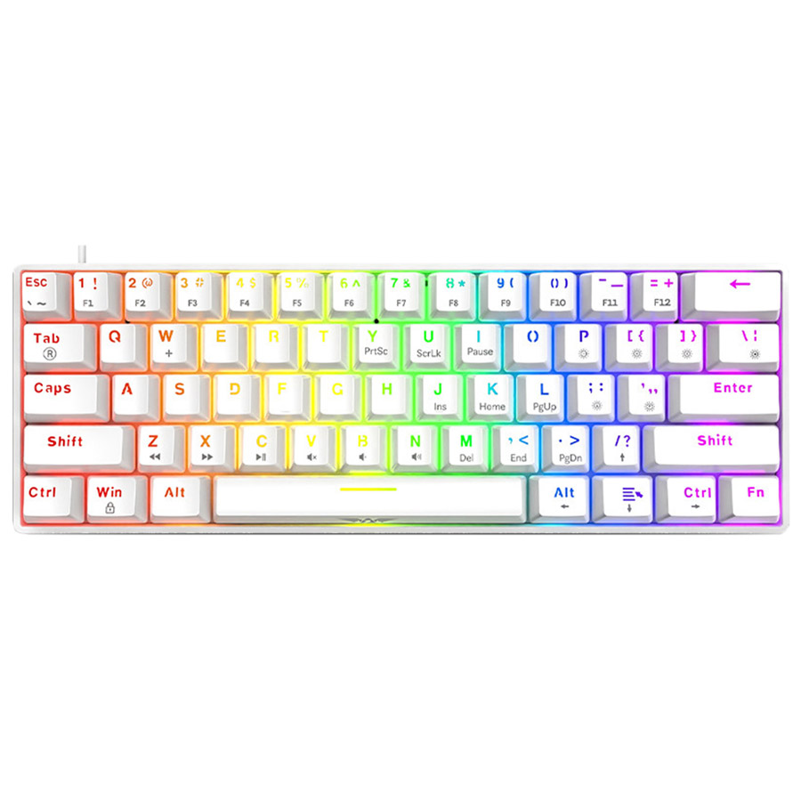 Gaming Corded keyboard ARMAGGEDDON MKA-1C-NEX-WT US white