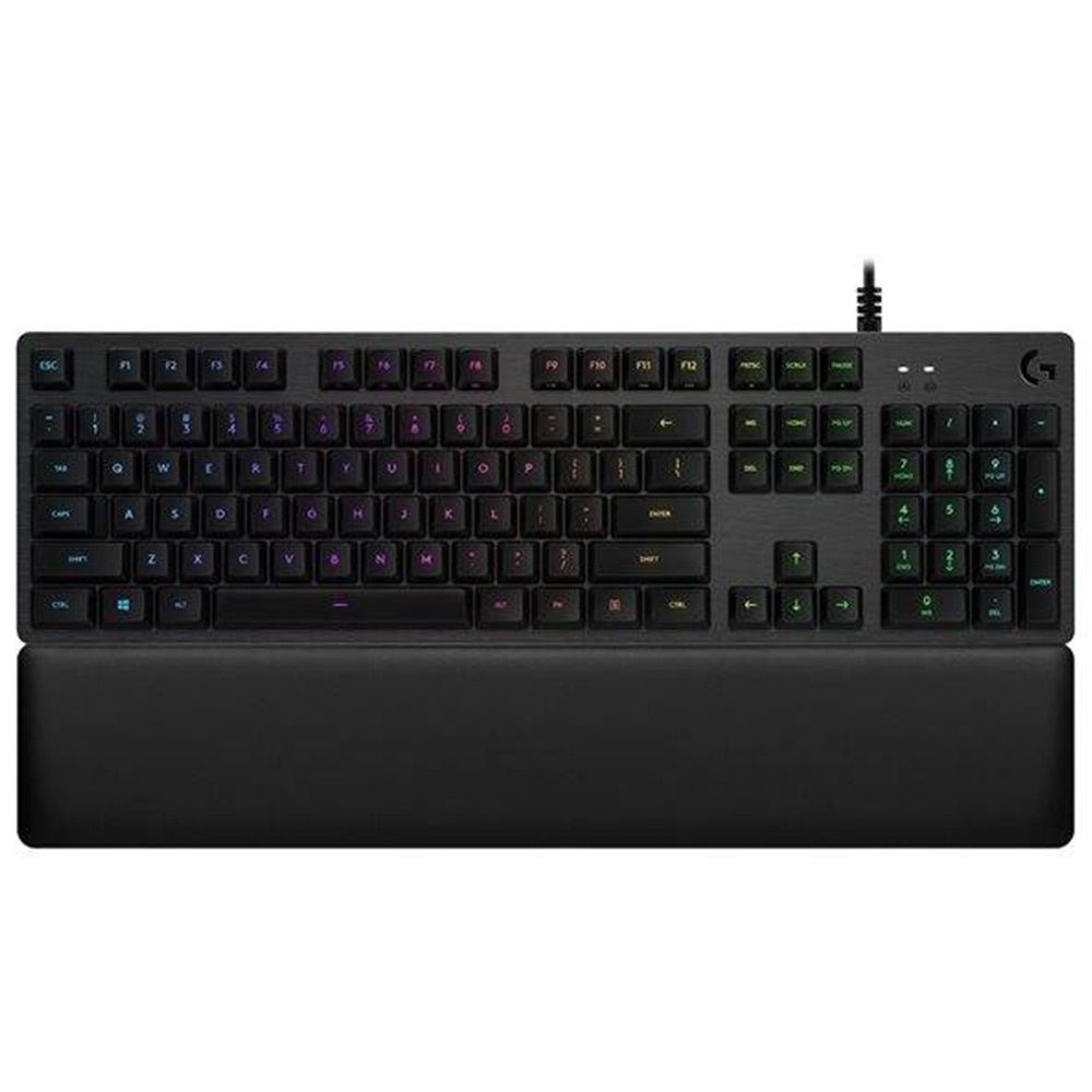 Gaming Corded Keyboard LOGITECH G513 Carbon GX Brown US RGB 920-009330 black