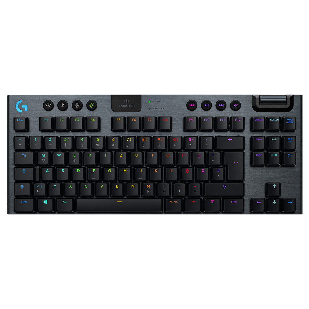 Gaming Cordless Keyboard LOGITECH G915 TKL Lightspeed US RGB 920-009503 black