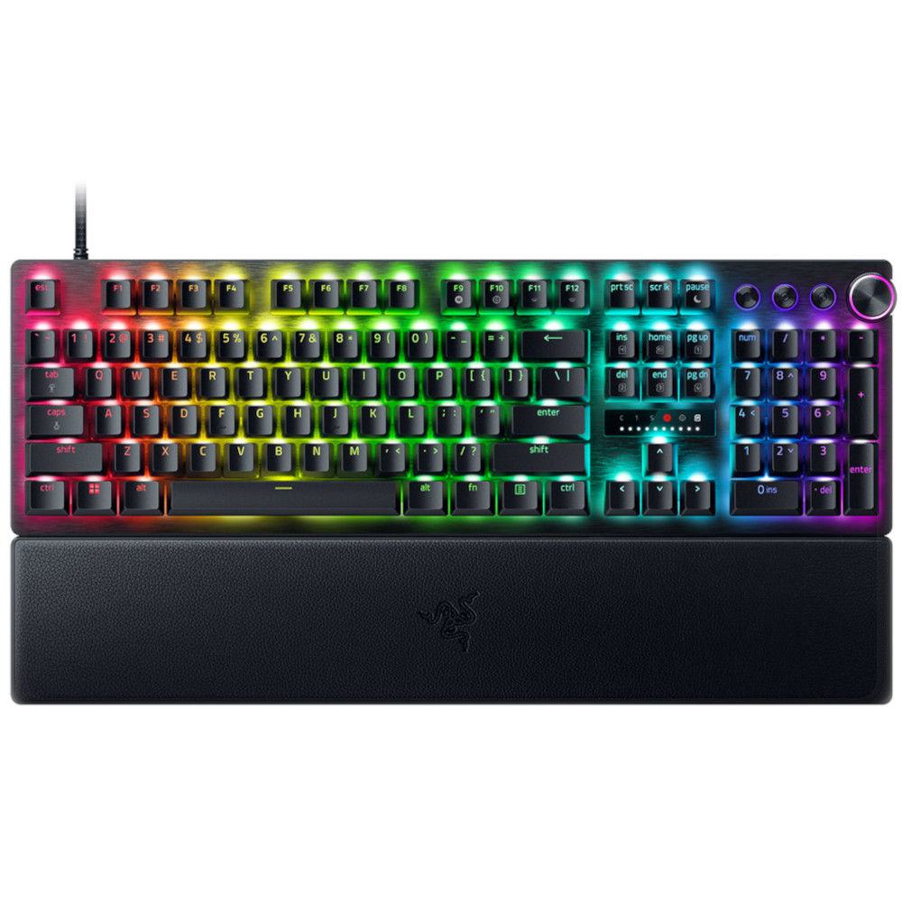 Gaming Corded Keyboard RAZER Huntsman V3 Pro RGB US RZ03-04970100-R3M1 black