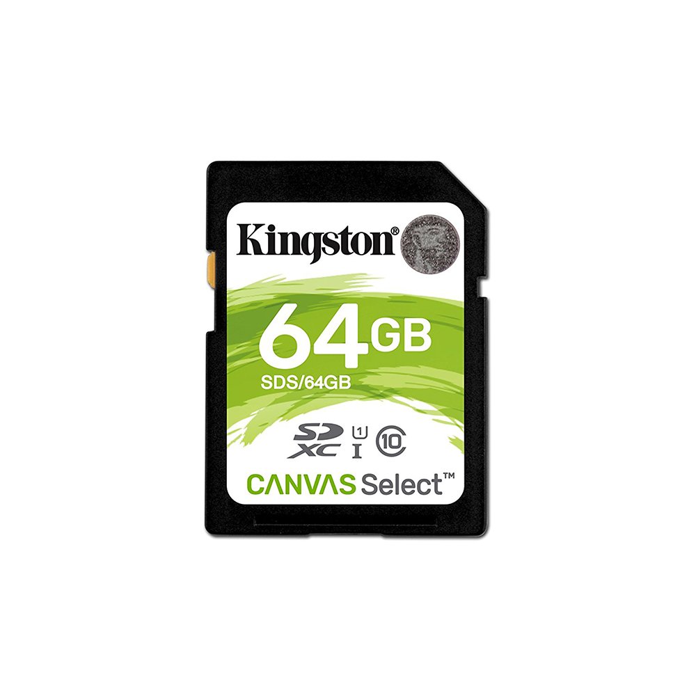 Memory card 64GB SDXC KINGSTON Canvas Select SDS/64GB