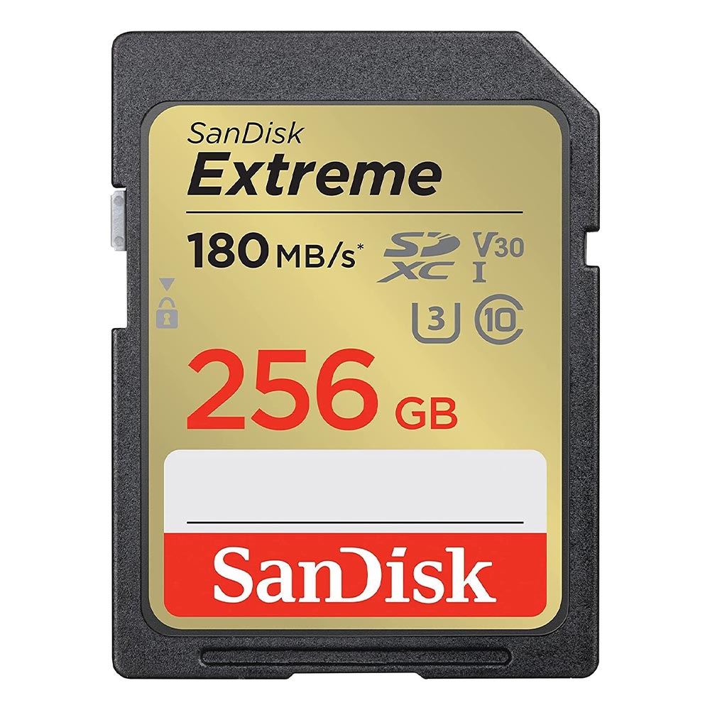 Memory card 256GB SDXC SANDISK Extreme UHS-I U3 V30 SDSDXVV-256G-GNCIN