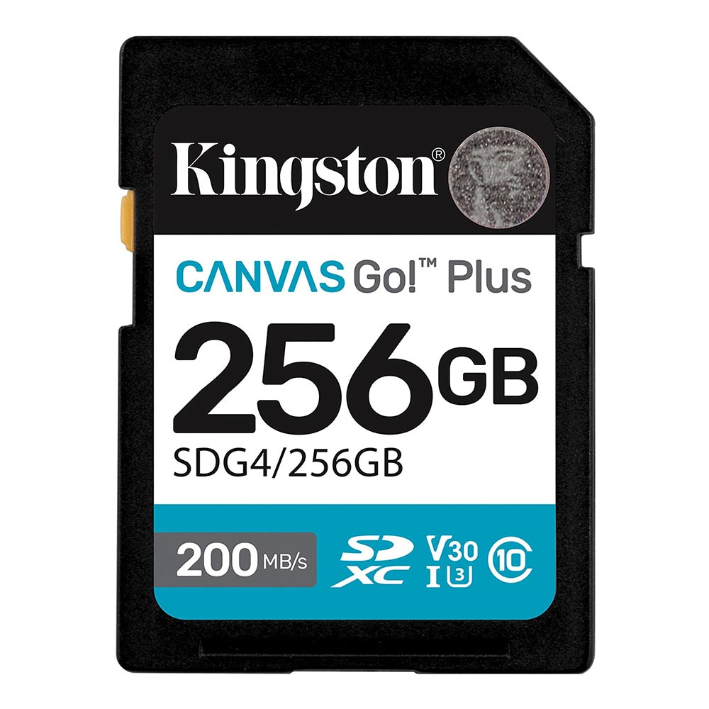 Memory card 256GB SDXC KINGSTON Canvas GO! Plus SD G4 SDG4/256GB