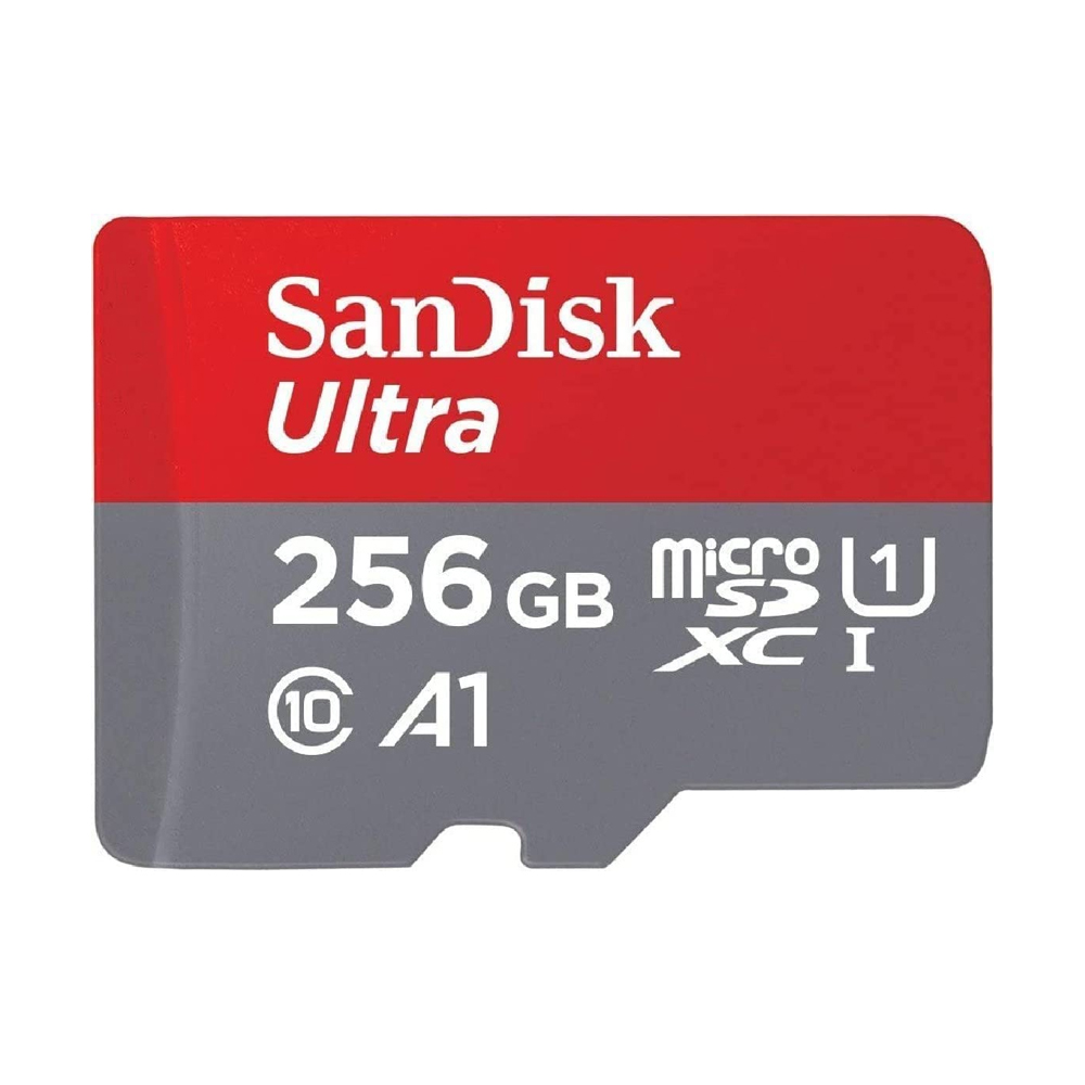 Memory card 256GB MicroSDXC UHS-I + SD adaptor SANDISK Ultra SDSQUA4-256G-GN6MA