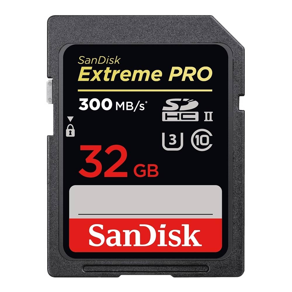 Memory card 32GB SDHC UHS-II U3 SANDISK Extreme Pro SDSDXPK-032G-GN4IN