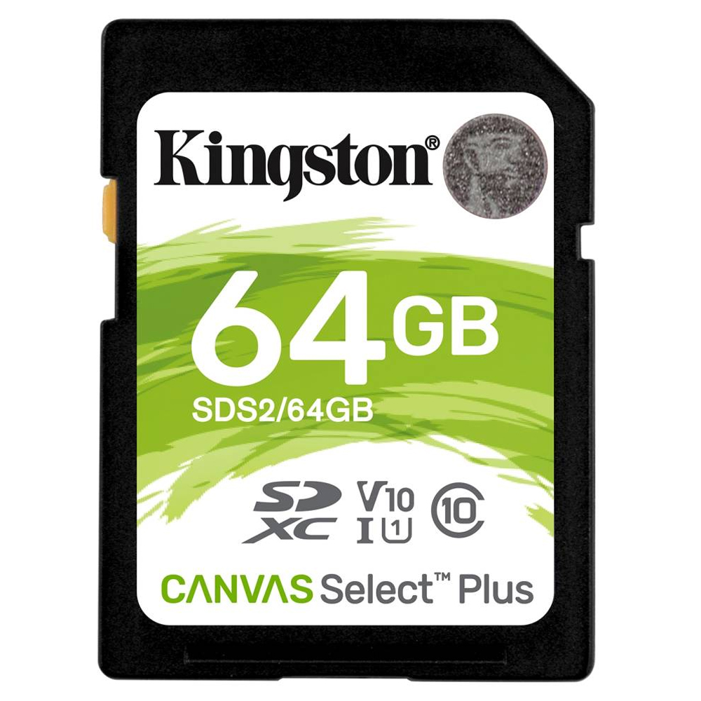 Memory card 64GB SDXC KINGSTON Canvas Select Plus SDS2/64GB