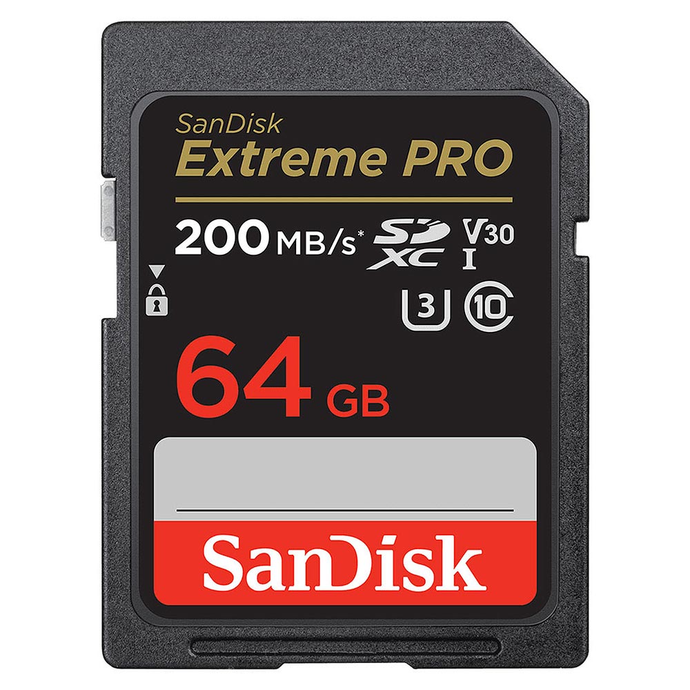 Memory card 64GB SDXC SANDISK Extreme Pro UHS-I SDSDXXU-064G-GN4IN