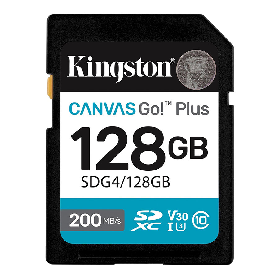 Memory card 128GB SDXC KINGSTON Canvas GO! Plus SD G4 SDG4/128GB